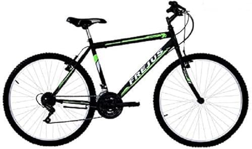 F.lli Masciaghi Bici 24 MTB Uomo 18 Velocita COMADO Grip (Nero-Arancio-Grigio)