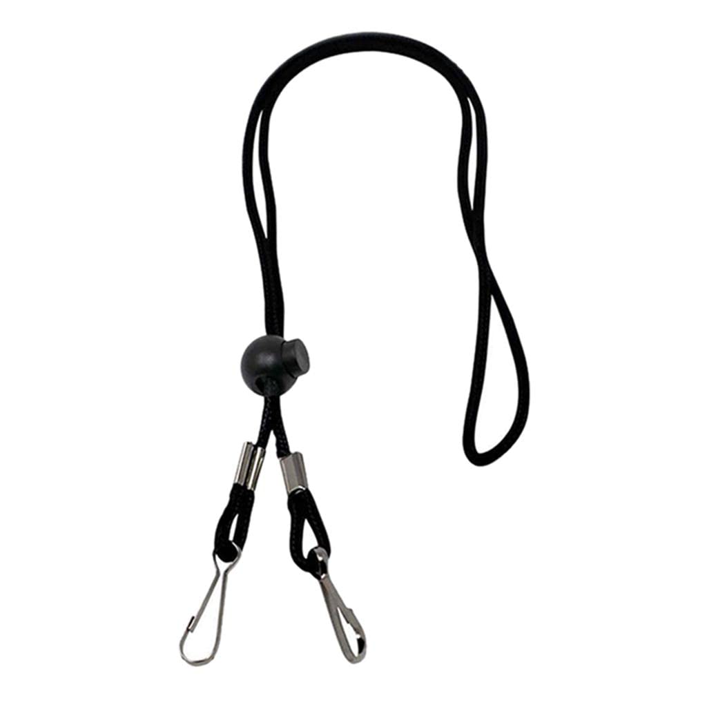 ATORSE 1/3Pcs Adjustable Neck Lanyard Chain Strap Holder Black 1Pcs-picture-9