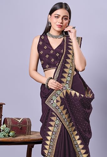 Image of Jaanvi fashion Women's Pasapalli Design Sambalpuri Silk Saree with Swarovski Work & Blouse Piece