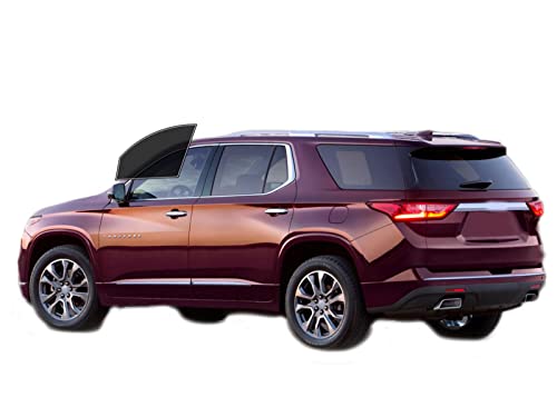 AUTOTEK Precut Window tint film Front Two Door Windows tint film cars sun blocking protection privacy anti shatter glass 2 Ply Computer Cut Any Tint Shade for Chevrolet Traverse 2018-2024