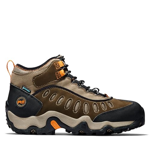 Image of Timberland PRO Men's Mudslinger Mid Waterproof Lace-Up Fashion Sneaker