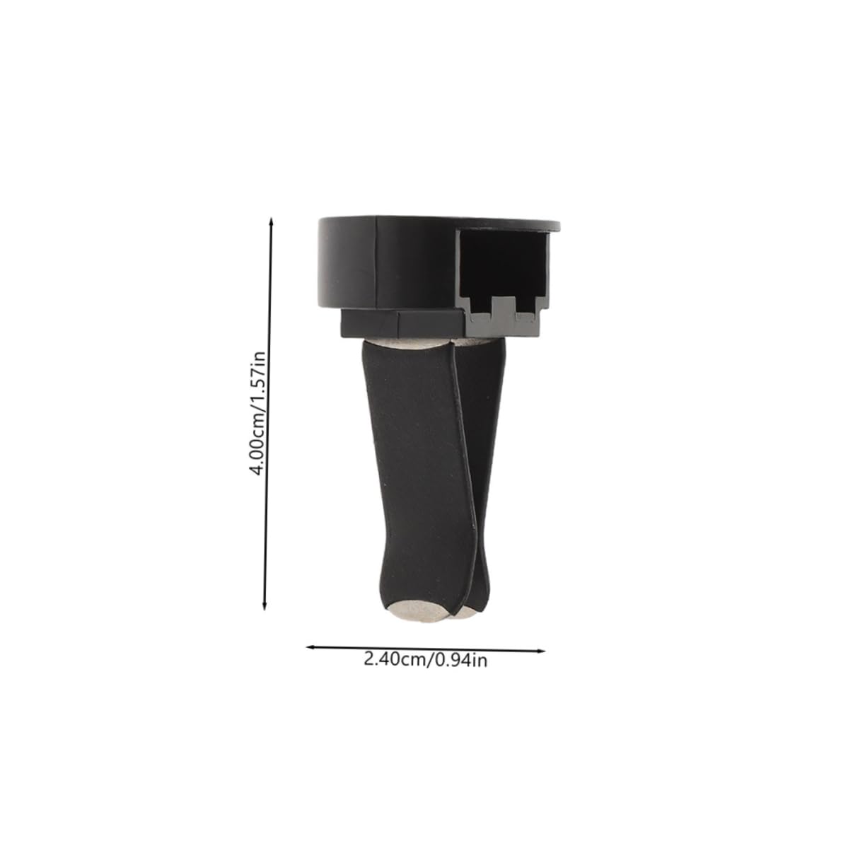 PartyKindom 240 Stk Lüftungsclips Lüftungsclip für Autoerfrischer-Clips Zubehör für im Auto Auto-Steckdosen-Clips automatische Lüftungsclips Metall
