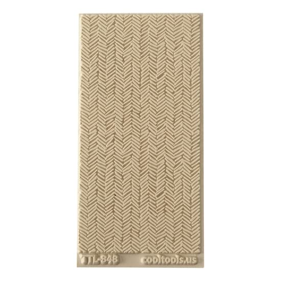 Texture Tile - Smudged Herringbone