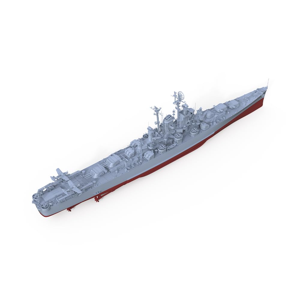MRY-SFW SSC300551S-A 1/300 zestaw do budowy modelu wojskowego US Fargo klasa Fargo lekki krążownik CL-106 pełny kadłub