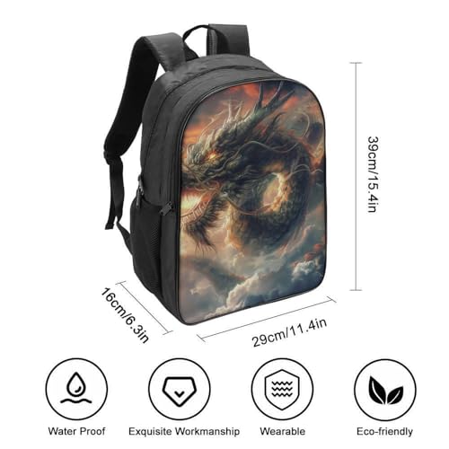 Mochila Estampada impermeable y transpirable para jóvenes 2