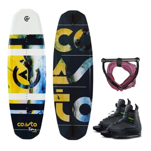 Wakeboard principianti: le tavole perfette per iniziare Brunelli Topaz 140 + Manubrio + Attacchi 39-46