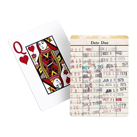 Joyful Moose Library Book Literary Deck of Playing Cards - Bookish Cards for Readers - Book Club Gift Ideas Cover
