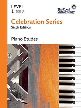 Paperback C6E01 - Celebration Series Sixth Edition - Piano Etudes Level 1 - The Royal Conservatory Book