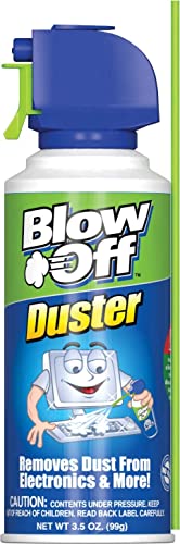 Air Duster, Can Air Dust Off, Compressed Air Duster, Cleaning Duster, Small Disposable Cleaning Duster 3.5 oz. Cans - 1 CAN