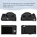 Canboc Case for Canon PowerShot G7X Mark III Digital Camera, Hard Carrying Case + Soft Silicone Cover with Removable Lens Cover, Black (Case Only)
