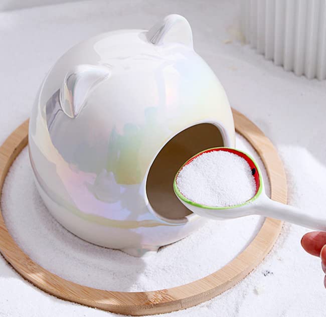 Casetta In Ceramica Per Criceti A Forma Di Animale - Rifugio Fresco Per Estete E Caldo Per Inverno - Foto 6