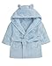 Baby-Bademantel – superweicher Plüsch-Fleece-Bademantel – für Jungen und Mädchen – Geschenk für Neugeborene bis 6 Jahre – bestehend aus kuscheliger Kapuze, 2 großen Taschen und sicherem Taillenband