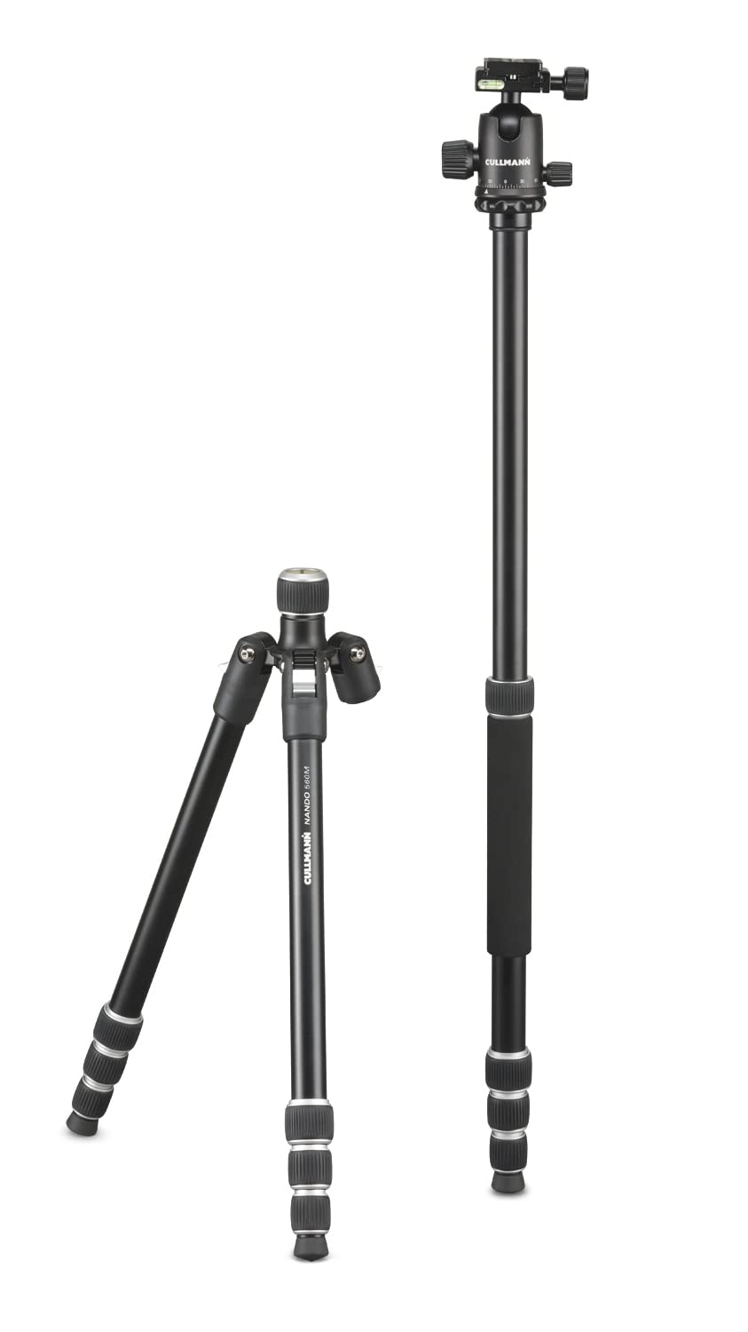 Cullmann - NANDO - 52327-560M RB8.5 - Treppiede - Alluminio - Treppiede da viaggio - Leggero - Sgancio rapido - Compatto
