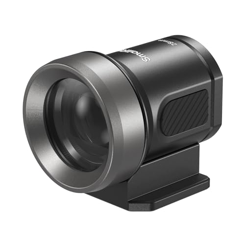 SMALLRIG Viseur Optique Externe 28 mm, Viseur 4:3, Système Optique à 5 Objectifs avec Prise de Vue de Style Film Vintage pour Fujifilm, pour Leica, pour Ricoh, pour Canon, pour Sony, pour Nikon -5387