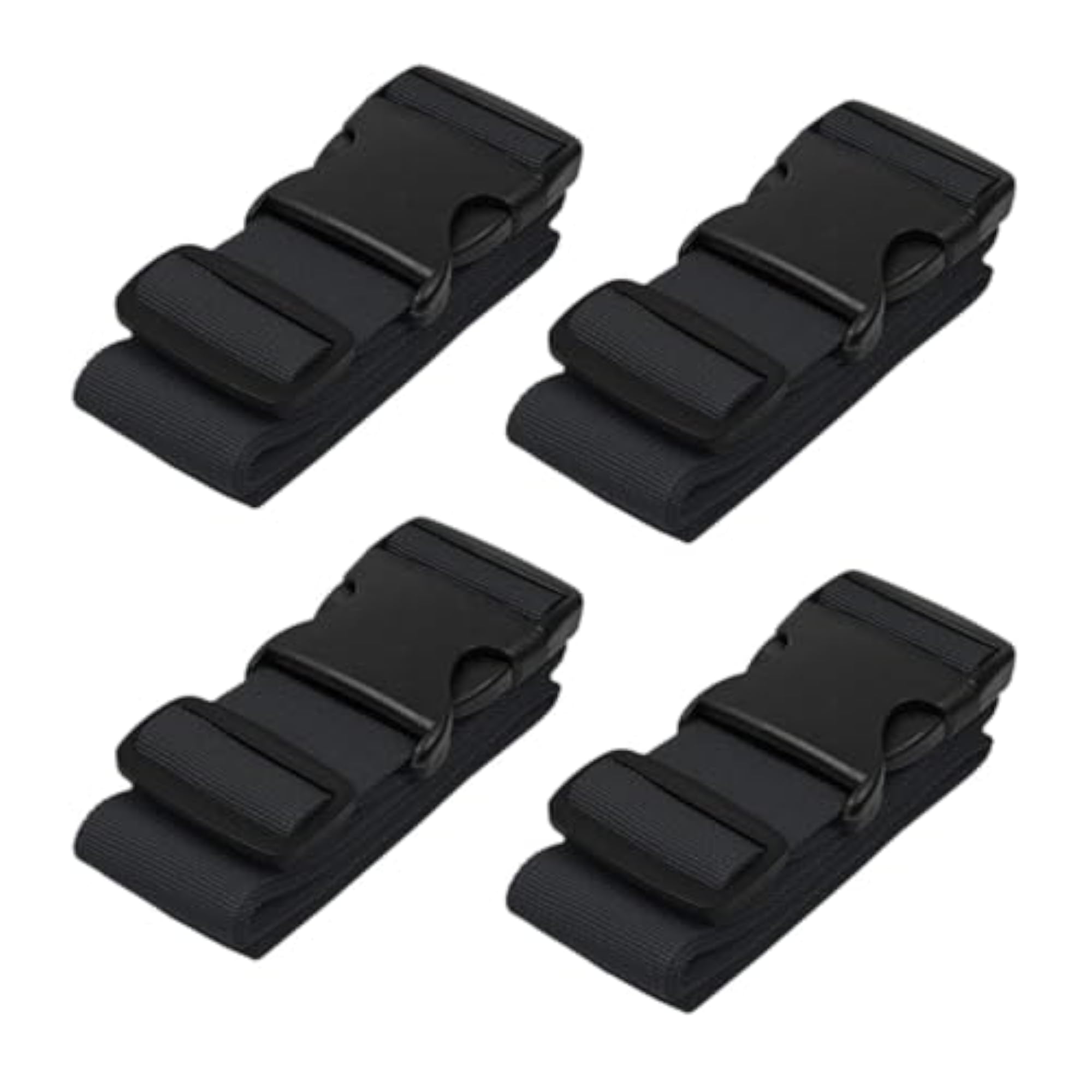 4 Pieces Luggage Straps Packing Strap Portable Bag Strap