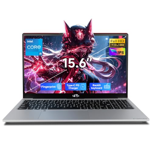 Image of NIMO 15.6 inch FHD AI-Ready-Laptop, Intel i5-12450H, 32GB RAM, 1TB SSD, Win 11 | (Beat i7-11800H, Up to 4.4 GHz) 100W Type-C Fingerprint Backlit Keyboard for Professionals & Students Office, Study & Travel