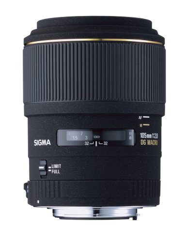 Image of Sigma 105mm f2.8 EX DG lens for Olympus Cameras