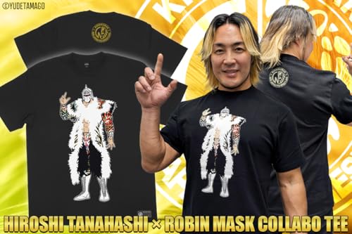 新日本プロレス キン肉マン 超人コラボ 永田裕志×ラーメンマンT 新日本プロレス キン肉マン 超人コラボ 永田裕志×ラーメンマンT