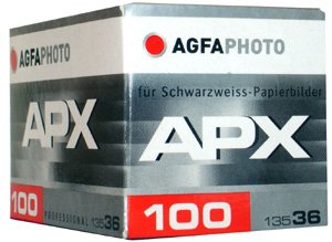 AgfaPhoto APX Lot de 20 Cartouches de Pellicules 135-36 mm