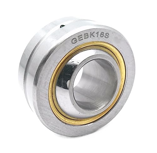Cojinete esferico radial GEBK16S autolubricante de 1 pieza con escudo bimetalico