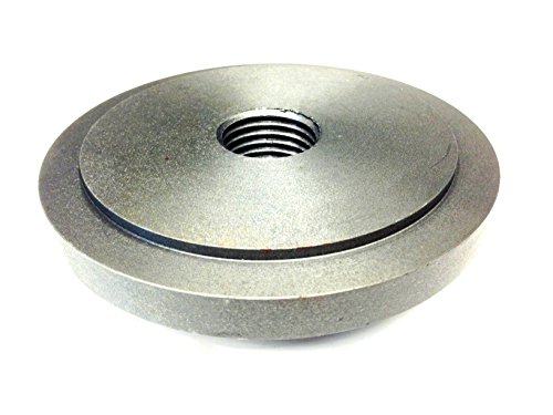 HHIP 3900-3315 Backplate for 6" 3 or 4 Jaw Chucks with No Hole, 1 1/2" - 8"