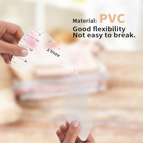 10 Guías de Regla de Camiseta,Kucheed Guía de Regla de Camiseta para Vinilo y Sublimación,Juego de Herramientas de Alineación de Camiseta para Hacer un Diseño de Centro,Adultos,Jóvenes,Niños,Pequeños