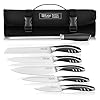 Slitzer Germany 7-Piece Chef's Knife Set, Ergonomically Designed, Professional Grade Chef Knives, Great addition to any kitchen