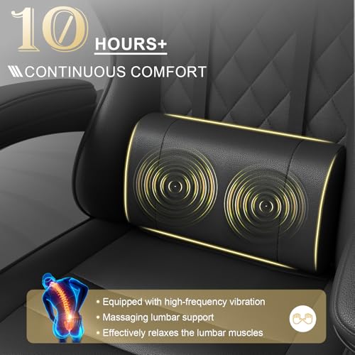 TRIUMPHKEY Gaming Chair Massage Lumbar Review 2026
