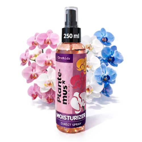 plantemus concime idratante fogliare per orchidee con azoto - spray pronto all’uso - mantiene idratazione, foglie verdi e fioritura - 250 ml