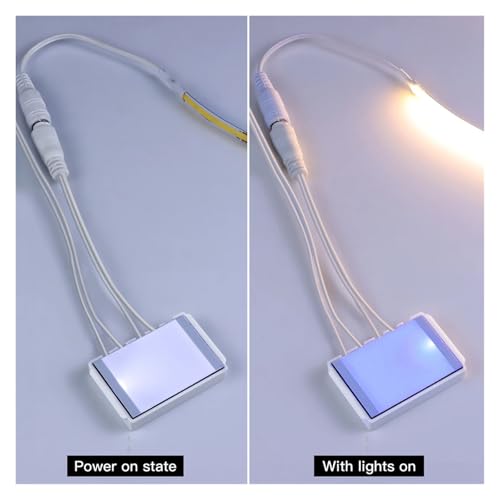 Interruptor de sensor táctil regulable para luz de espejo de baño y tocador moderno de 5V 2