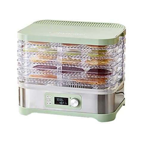 Food Dehydrator Machine with Digital Timer and Temperature Control, 5 Trays Cover