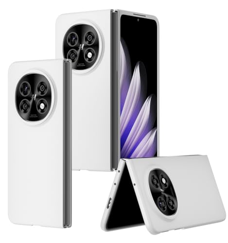 For Oppo Find N5 �P�[�X �J�o�[ PC�P�[�X SpinoArmor ����ق��肩���� CASE �Ռ��ɋ��� PC�f�� �Ռ��h�~ �����ӂ� ������� �֗� ���p �w��h�~ �ϋv�� �ϏՌ��J�o�[ �w�ʃJ�o�[ �X�}�z�P�[�X(�z���C�g)