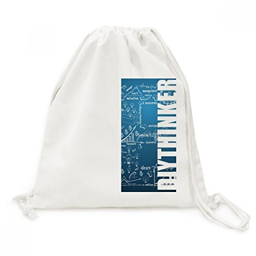 Sac à dos cordon Travail Simple en toile imprimée pour vos sorties et voyages branchés