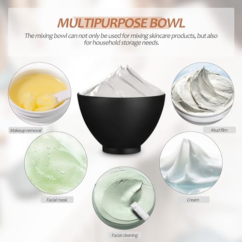 Set de 3 tazones de silicona para mascarilla facial miniatura 7
