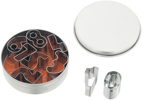 Judge Bakeware 6 Piece Heart Shape Cutters