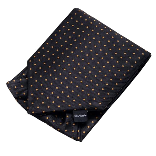 Image of Dubulle Paisley Floral Ascot for Men Self Tie Mens Cravat and Pocket Square Cufflinks Wedding