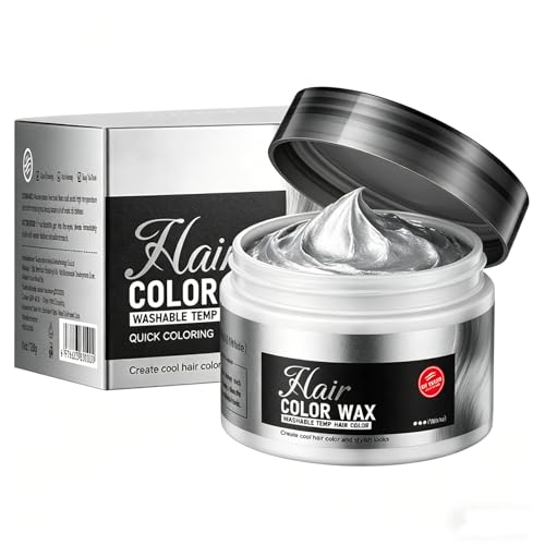 Cera de Color Descartable para Cabello Hansber, 1 Pc Blanca miniatura 2