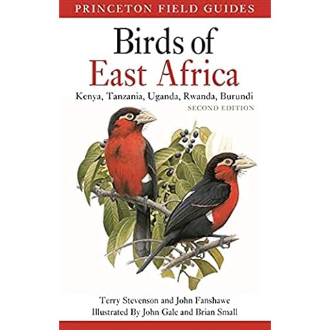 Birds of East Africa: Kenya, Tanzania, Uganda, Rwanda, Burundi Second Edition (Princeton Field Guides, 127) Cover
