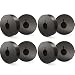 ENS Custom Drilling Junction Box for Security Cameras - Aluminum Enclosure - Dome/Turret/Bullet/Fisheye Cameras Base - Dark (L, 8 Packs)