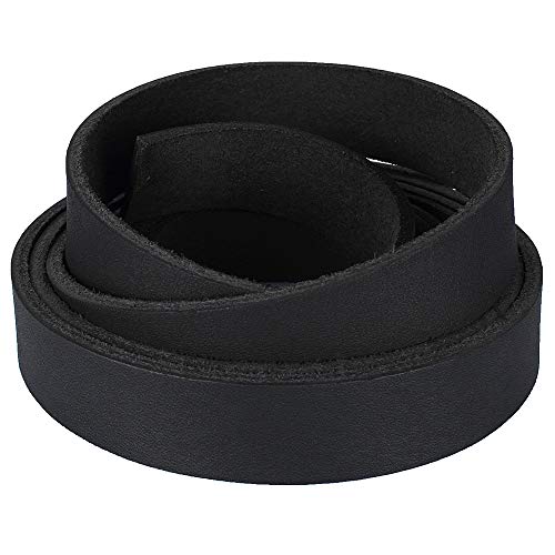 LolliBeads (TM) Genuine Leather Strap Leather Strip 3/4 Inch Wide and 72 Inches Long, Black, Black_3/4inch, 3/4inches_2yards - Image 4
