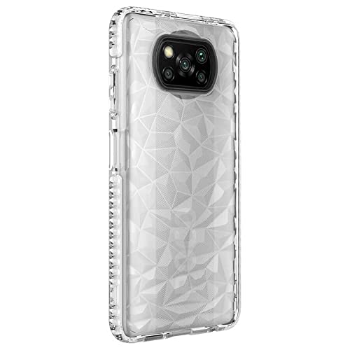 Zore Xiaomi ile uyumlu Poco X3 Kılıf Zore Buzz Kapak Beyaz