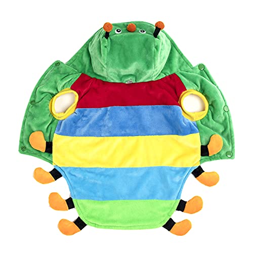 Mogoko Halloween Caterpillar Dog Costumes Colorful Cat Appearal Cute Dog Sweater Pet Puppy Small Dog Kitten Hoodie For Halloween Chritsmas Festival Cosplay Party Size M #TOP6