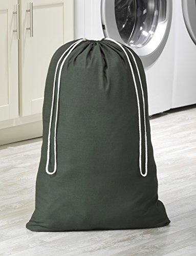 Whitmor 6353-1191-Grn Cotton Laundry Bag-Duffel Green #TOP1