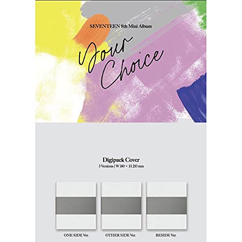 CD SEVENTEEN Your Choice 8th Mini Album objet de collection OTHER SIDE