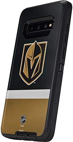 Skinit Decal Skin Compatible with OtterBox Defender Galaxy S10 Plus - Officially Licensed NHL Vegas Golden Knights Jersey Design