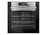 Four encastrable pyrolyse De Dietrich DOP7350X - Four multifonction Chaleur tournante ou pulsée / 73 litres / Classe A+ / Noir et Inox / Porte froide (4 vitres)
