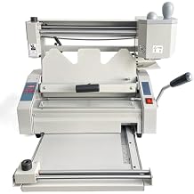 Binding Machine, Desktop Hot Melt Binding Machine, Binding Speed 180 Books/h, Indentation Width 310mm, Indentation Depth 0.8mm, for Office Book Paper Albums Notebook Presentations