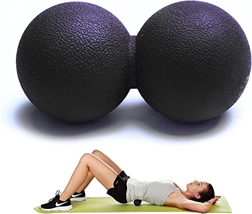 Image of Bodylastics Peanut & Lacrosse Massage Balls for Muscle Recovery Trigger Point Therapy Ball for Myofascial Release, Deep Tissue Massage, Pain Relief, Mobility Tool for Back, Feet, Neck, Yoga, and Gym