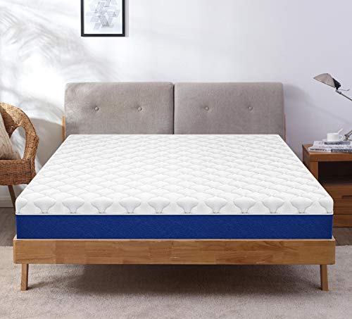Image of Comforto 8 Inch Dreamer Plus | Organic Latex Mattress with Memory Foam and Pocket Springs | Medium Firm Feel (75x60x8 Inches, Queen Size)