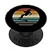 Scooter cascadeur Scooter cascadeur Poussette rétro vintage PopSockets PopGrip Interchangeable